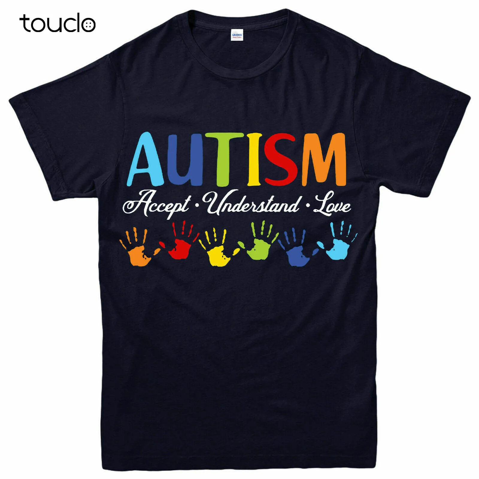 

New Autism Awareness T-Shirt Accept Understand Love Autism Gift Top Unisex S-5Xl Xs-5Xl Custom Gift Creative Funny Tee