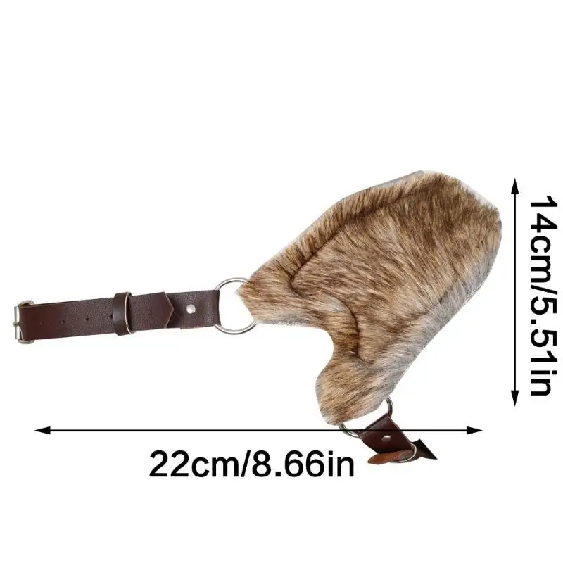 39BD Furry Leather Shield Harge Hargon (art.: 3920d182bceaa) - 3920d182bceaa