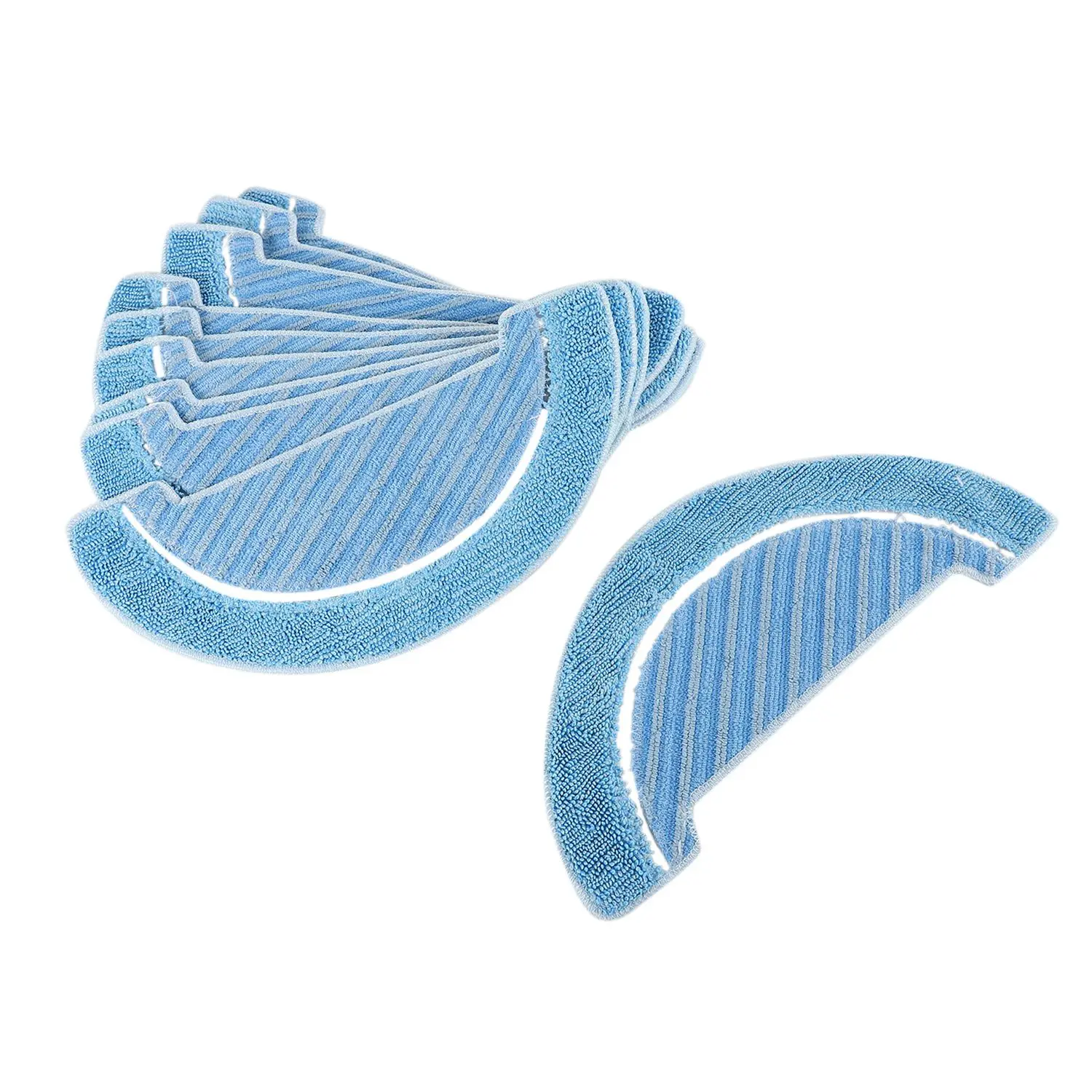 

10Pcs Fabric Mop Inserts for Conga 1090 Series Robot Vacuum Cleaner Accessories Fabric Mop Insert Kit