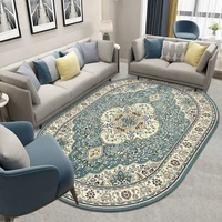 american countryside carpets for living room pastoral print oval rugs for bedroom sofa coffee table floor mat study area rug