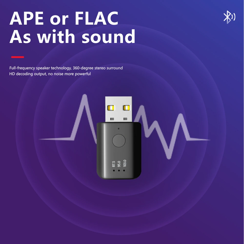 Автомобильный Fm-трансмиттер с Bluetooth 5 1 и USB-портом | Автомобили мотоциклы