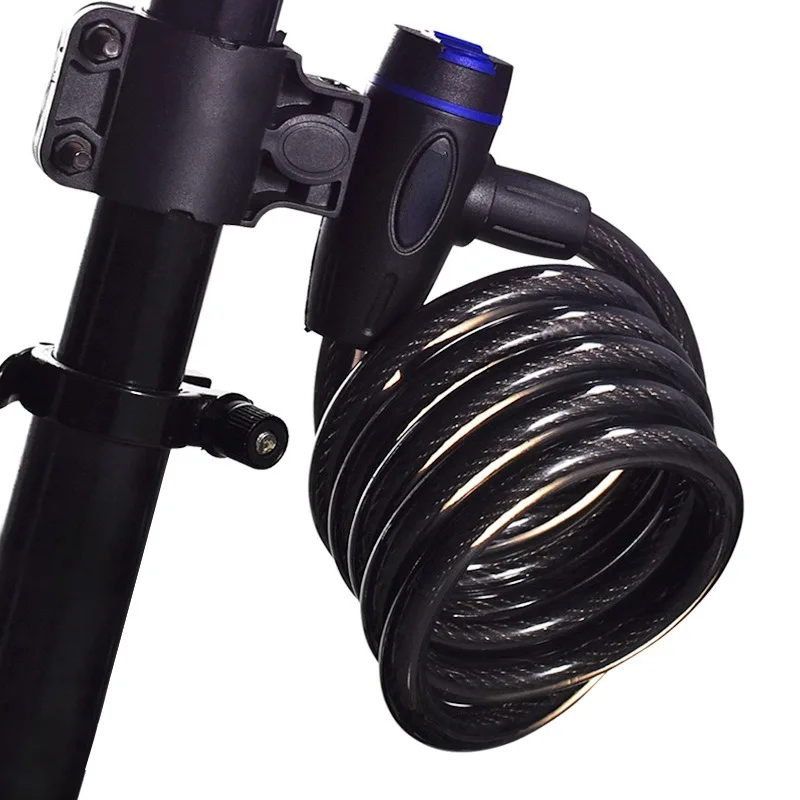 Замок для тяжелых мотоциклов 90 см металлический Противоугонный велосипедный