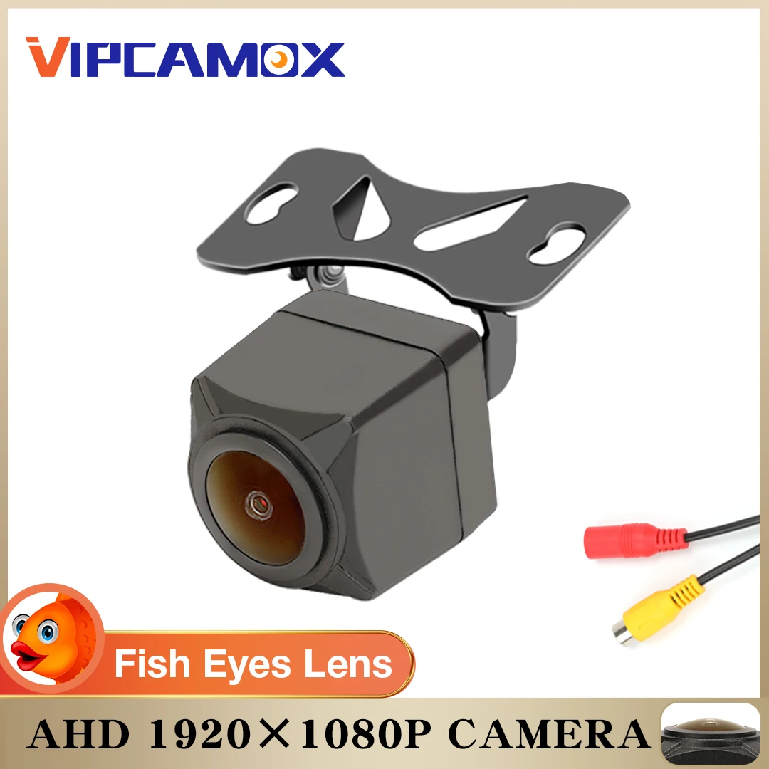 AHD 1080P Vehicle Rear View Camera Fisheye Lens Car Camera Night Vision Backup Reversing Parking Assistance HD Waterproof