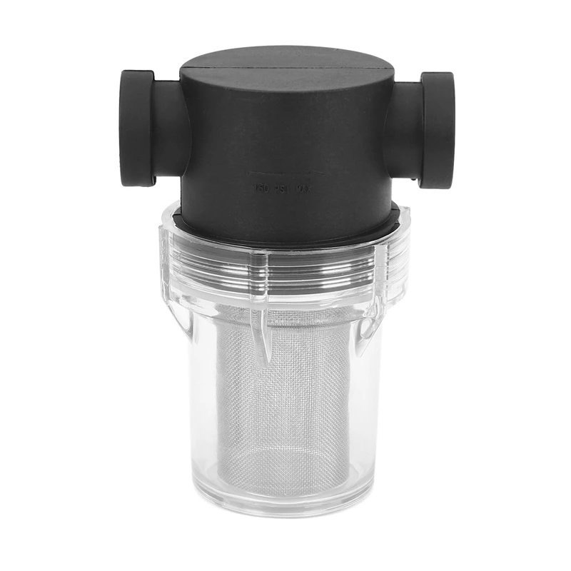 

Car Washing Filter 1/2 Inch Inline Mesh Strainer Water Pump Irrigation High Flow Pipeline Filter Gardening Inlet Water