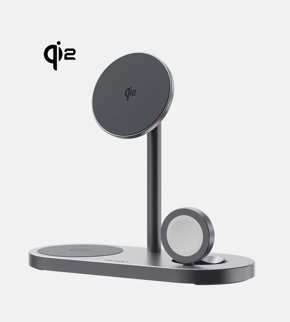 KUXIU X23Q Qi2 Складная магнитная беспроводная зарядная станция 25 Вт Быстрая зарядка