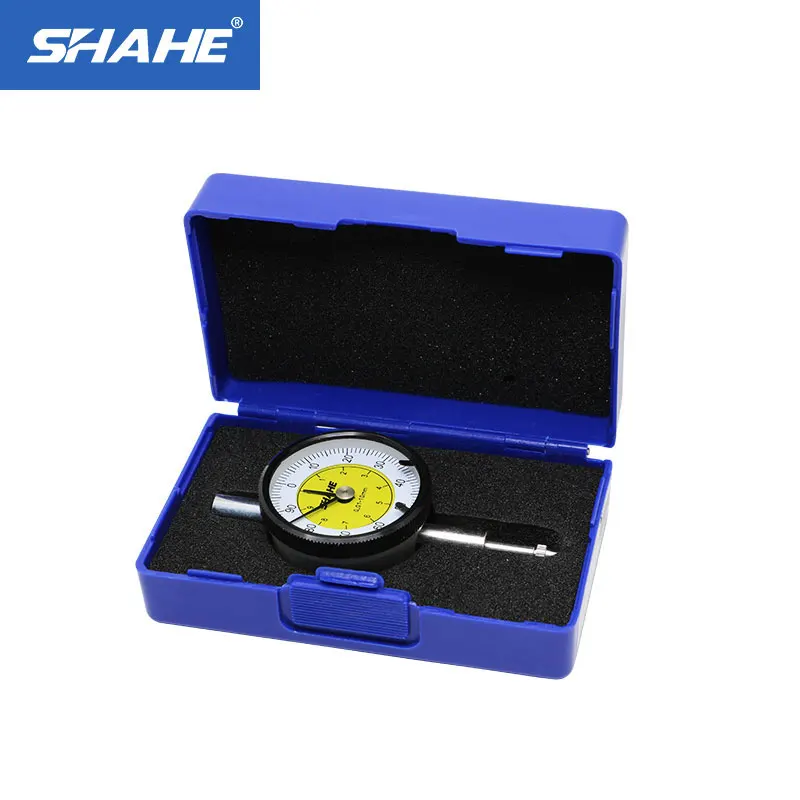 

0-10mm SHAHE Mini Metric Dial Indicator Dial Gauge 0.01mm Measuring Tool High Accuracy