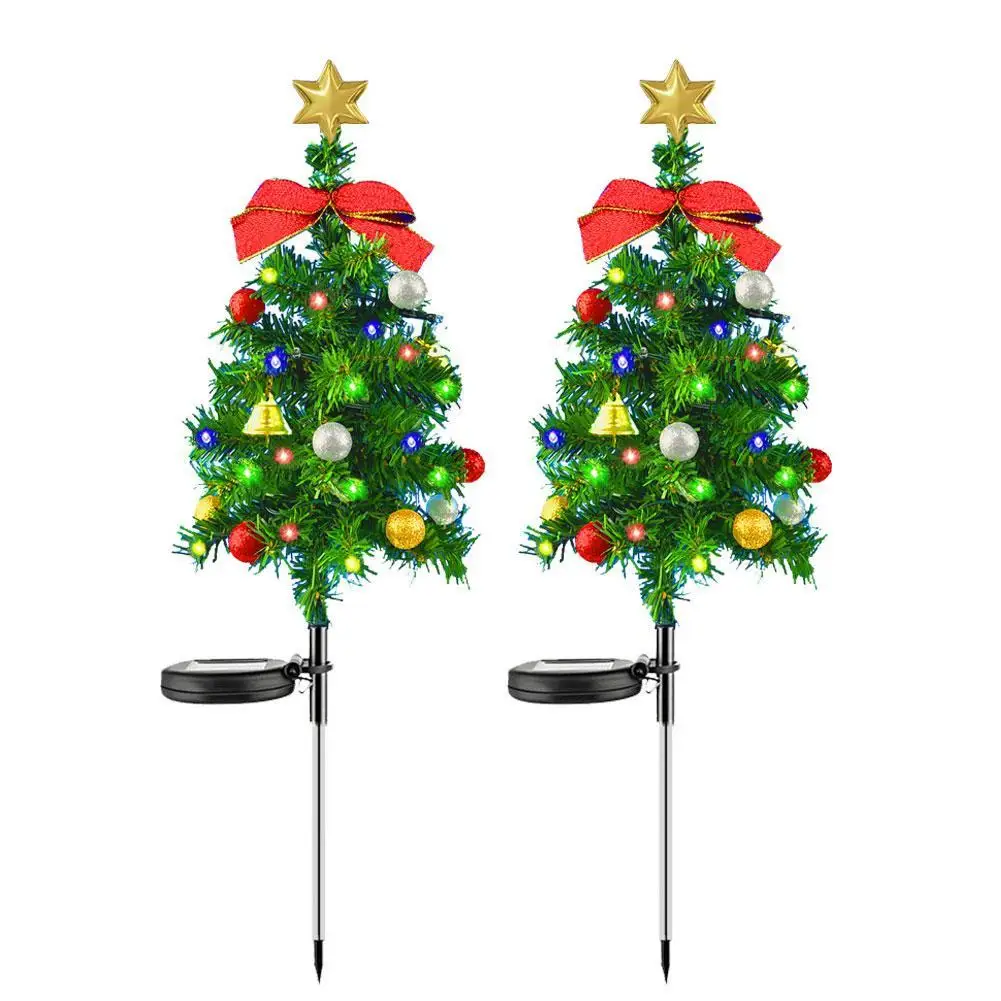 

2 шт., Водонепроницаемый умный светильник на солнечной батарее