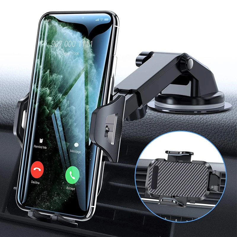 

Sucker Car Phone Holder Mobile Phone Holder Stand in Car No Magnetic GPS Mount Support For iPhone 11 Pro Xiaomi Samsung