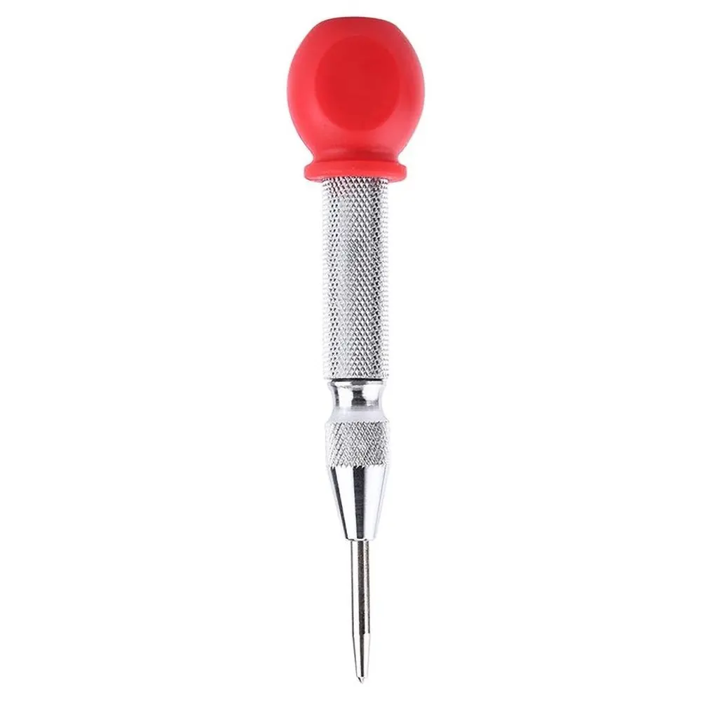 NEW Automatic Center Pin Punch Spring Loaded Marking Starting Holes Tool Wood Press Dent Marker Woodwork Tool Drill Bit