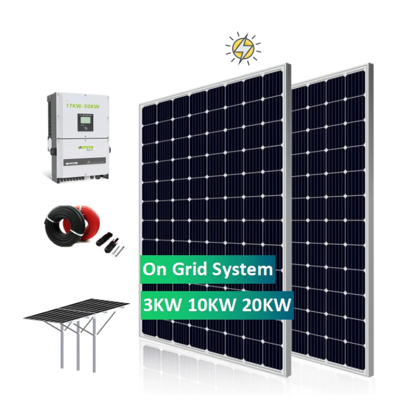 

Easy Install Industrial 10Kw Tie Inverter 10Kw Solar Panel System On Grid 10Kw Panels Solar Energy System