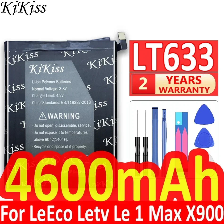 Аккумулятор KiKiss 4600 мАч LT633 для Letv Le 1 Max X900 One OneMax
