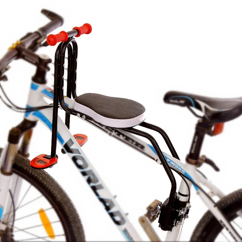 Front mounted child bike seat Mountain Bike Front Seat Mat Children Baby Bicycle Safety Chair Seat Saddle Carrier Accessories