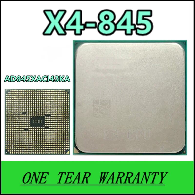 

X4 845 X4-845 3.5 GHz 65W Quad-Core CPU Processor AD845XACI43KA Socket FM2+