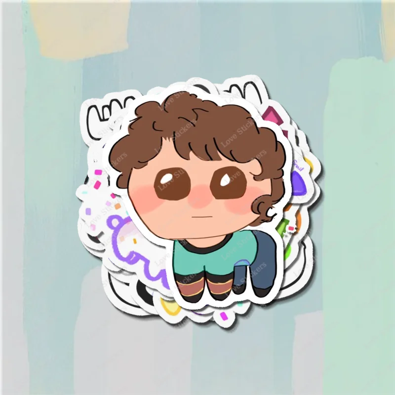 Yippee Jason 5 шт. наклейки для гостиной бампер аниме милый детский автомобиль