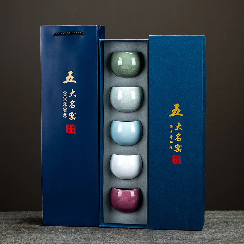 Чайная чашка кунг-фу набор чайных чашек с пятью горелками чайная династии песни