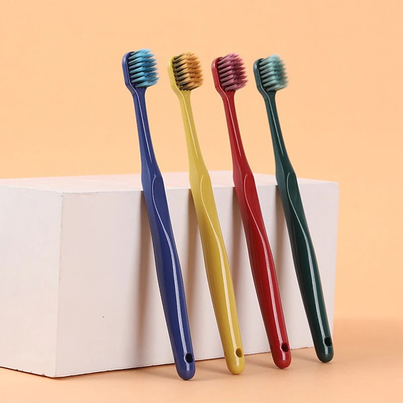

2Pcs/Set Japanese Style Couples Adult Toothbrush Soft Bristles Wide Head couple