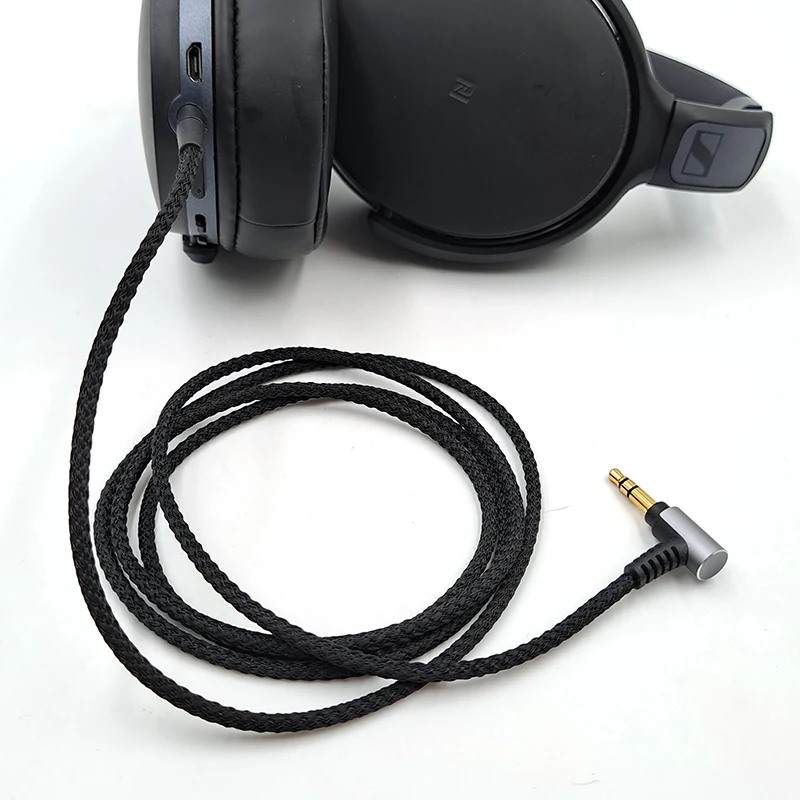 Сменный нейлоновый плетеный кабель для наушников Sennheiser HD450BT HD458 HD458BT HD4.50BTNC HD400S HD4.30 HD350BT HD4.40BT boost (art.: 3920bf16432be) - 3920bf16432be