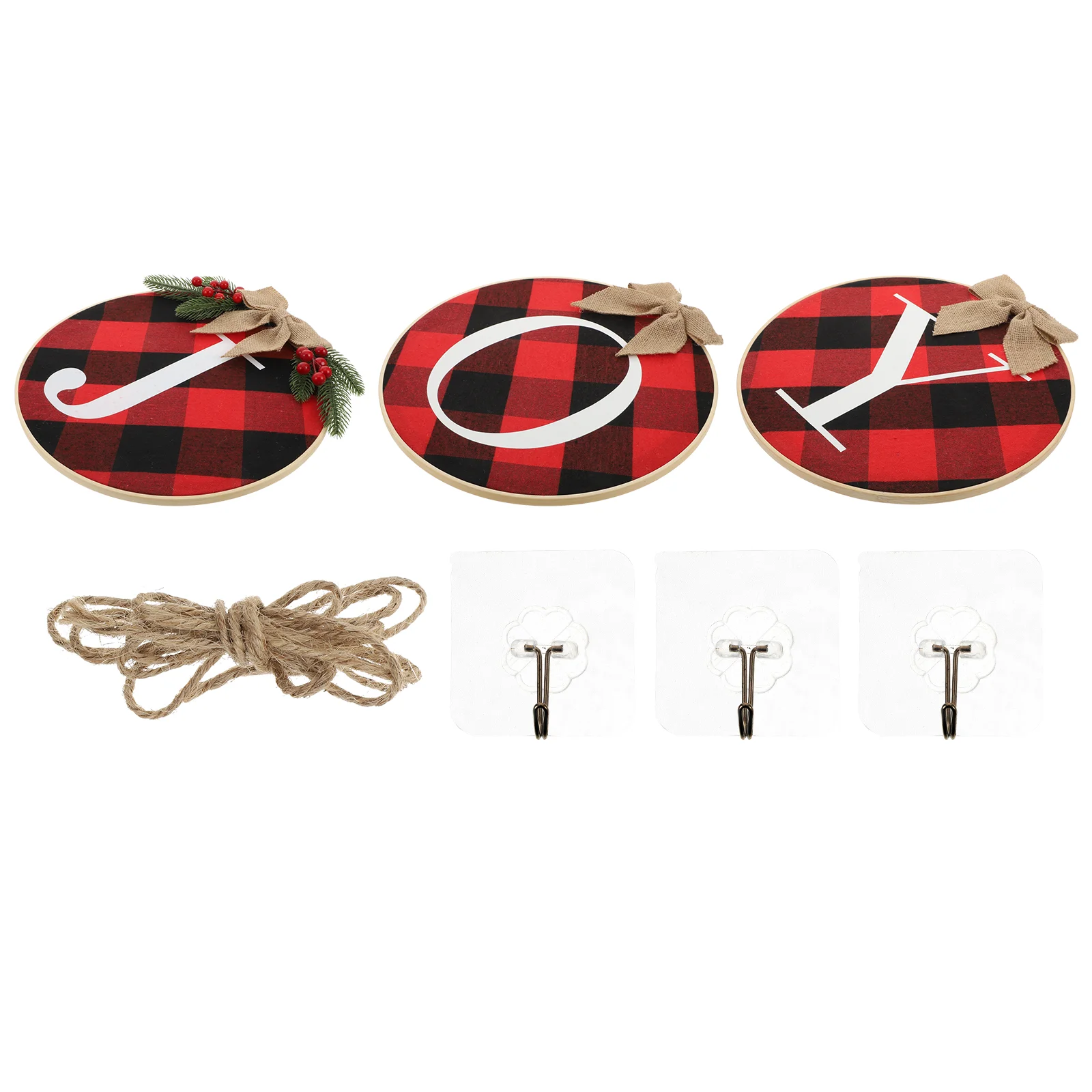 

3pcs Christmas Festival Hanging Decors Christmas Pendant Christmas Wall Decor