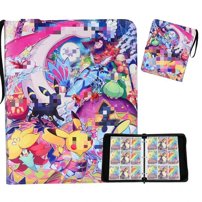 450 шт. папки для игровых карт аниме фотоколлекции подставка альбома сумка