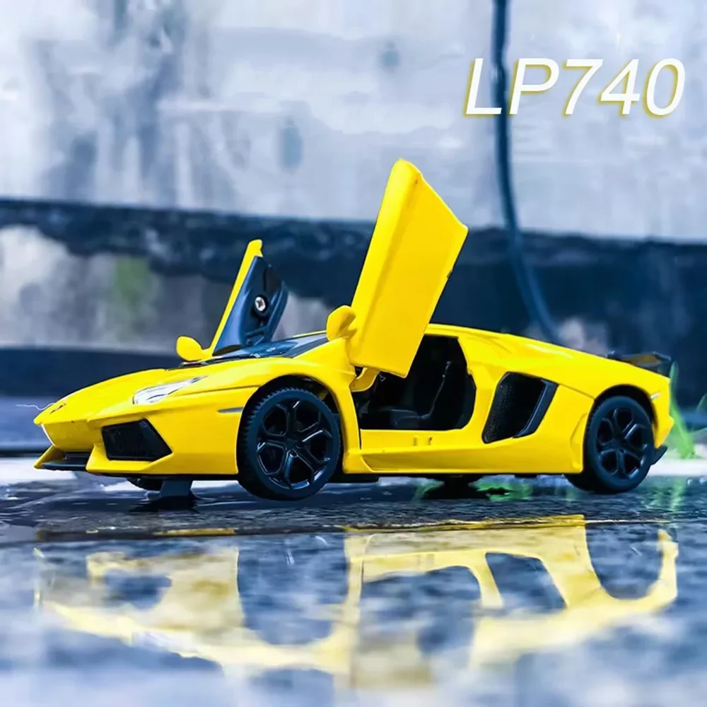 1/32 сплав литья под давлением Lambor LP740 игрушечная модель автомобиля колесо