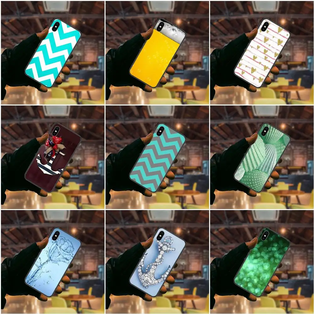 Блестящий якорь в золоте для OnePlus 5T 6T 7 7T 8 8T 9 Nord CE N100 N10 Pro 5G Nokia C01 X20 Plus Google Pixel 5 6 |