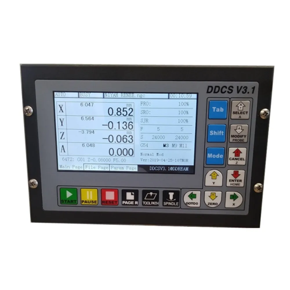 DDCS V3.1 3/4 оси в качестве комплекта контроллеров с ЧПУ Fanuc маховиком MPG для