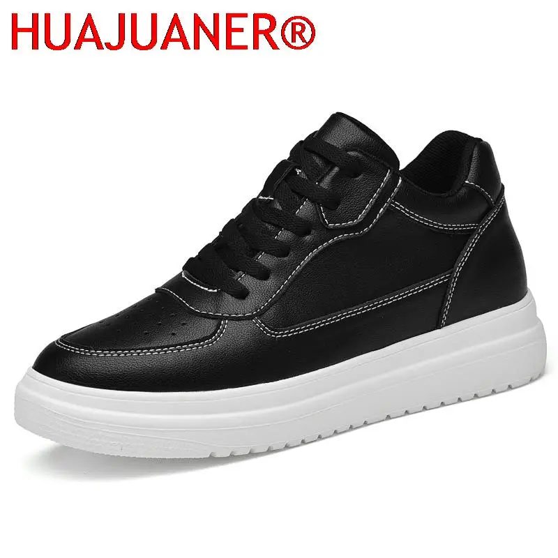 

Luxury Brand Design Mens Sneakers Spring Autumn Fashion Sports Shoes Genuine Leather Vulcanized Men Fashion Shoes Skate Shoes