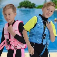 professional kids life jacket neoprene buoyancy vest boys girls swimming water sports rafting foam floating life jackets 2022