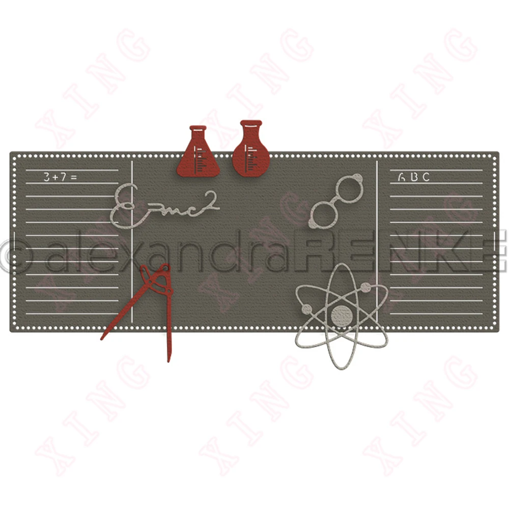 

New Metal Cutting Dies Scrapbook Diary Decoration Embossing Template Diy Gift Card Handmade Craft Blade Punch School Board Molds