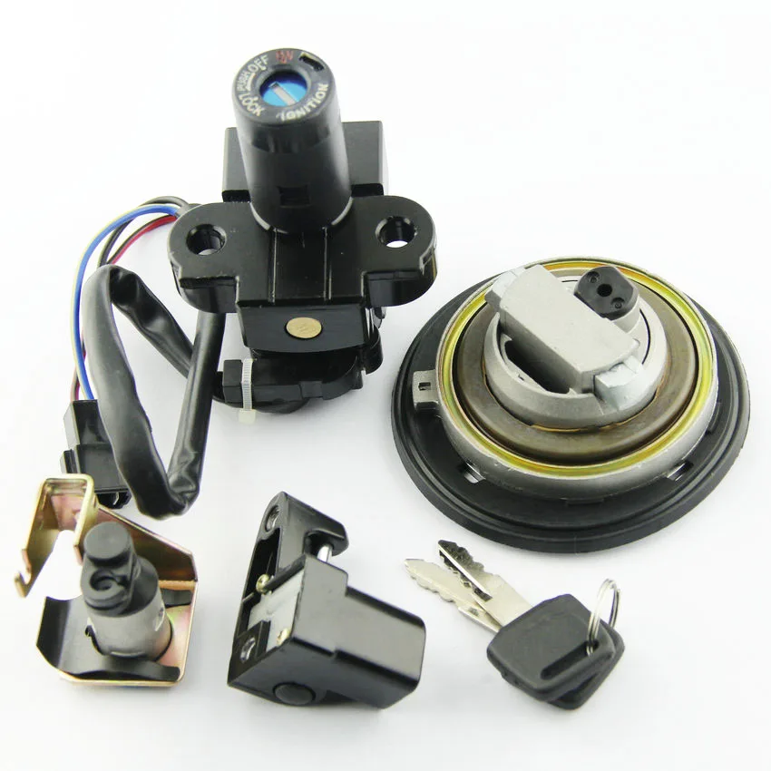 Комплект топливных крышек для мотоцикла переключатель зажигания Honda VTR250 MC33 1998 1999