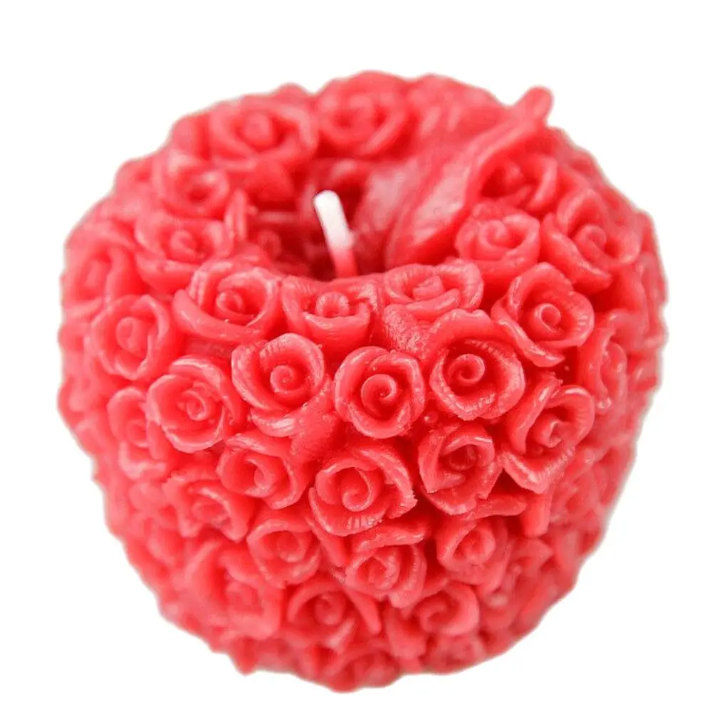 

DIY Chocolate 3D Christmas Fruit Molds Christmas Apple Soap Silicone Mould Candle Mold