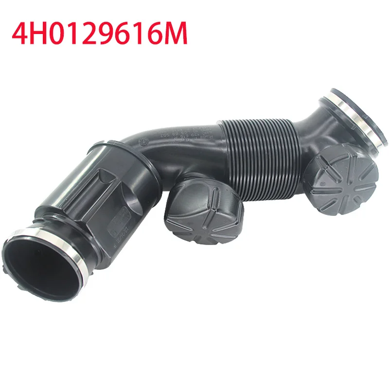 

Воздухозаборная труба 4H0129616M для Audi A8L D4 S8 3,0 T, черная пластиковая трубка, воздухозаборная труба, воздухозаборная труба, воздухозаборник, впускной шланг двигателя