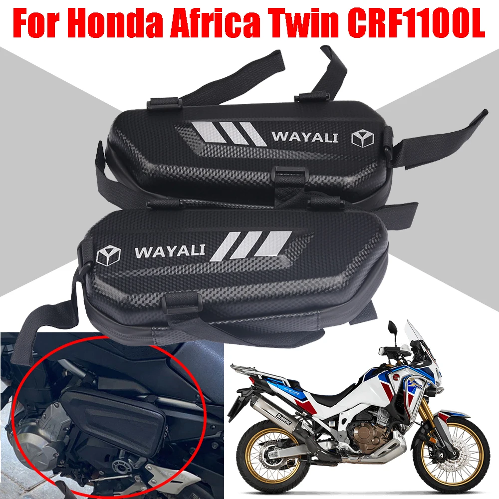 

For Honda CRF1100 CRF 1100 L CRF1100L Africa Twin Adventure Sports Motorcycle Accessories Side Bag Waterproof Storage Tool Bags
