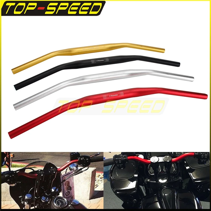 

Retro Drag Bars Tapered Moto Style Hand Controls Motorcycle Handle Bar For Harley Dyna Street bob Softai Sportster 1" 28mm 38mm