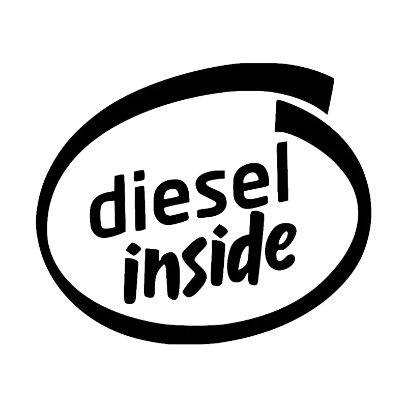 Дизельная внутренняя,Diesel Inside  высечка, Виниловая наклейка, автомобильная наклейка, водонепроницаемые автомобильные декорации на кузове автомобиля, бампер, заднее окно, ноутбук, выберите размер # S60750