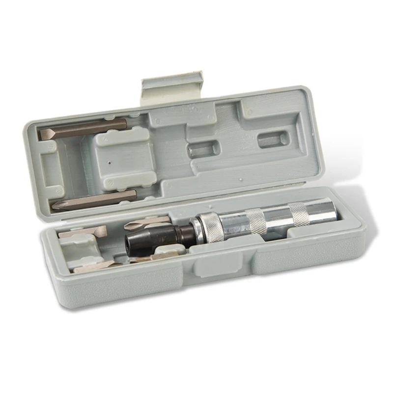 

Manual Screwdriver Screw Driver Kit with Flat/Phillips-Bits Kit for Woodworking DropShipping