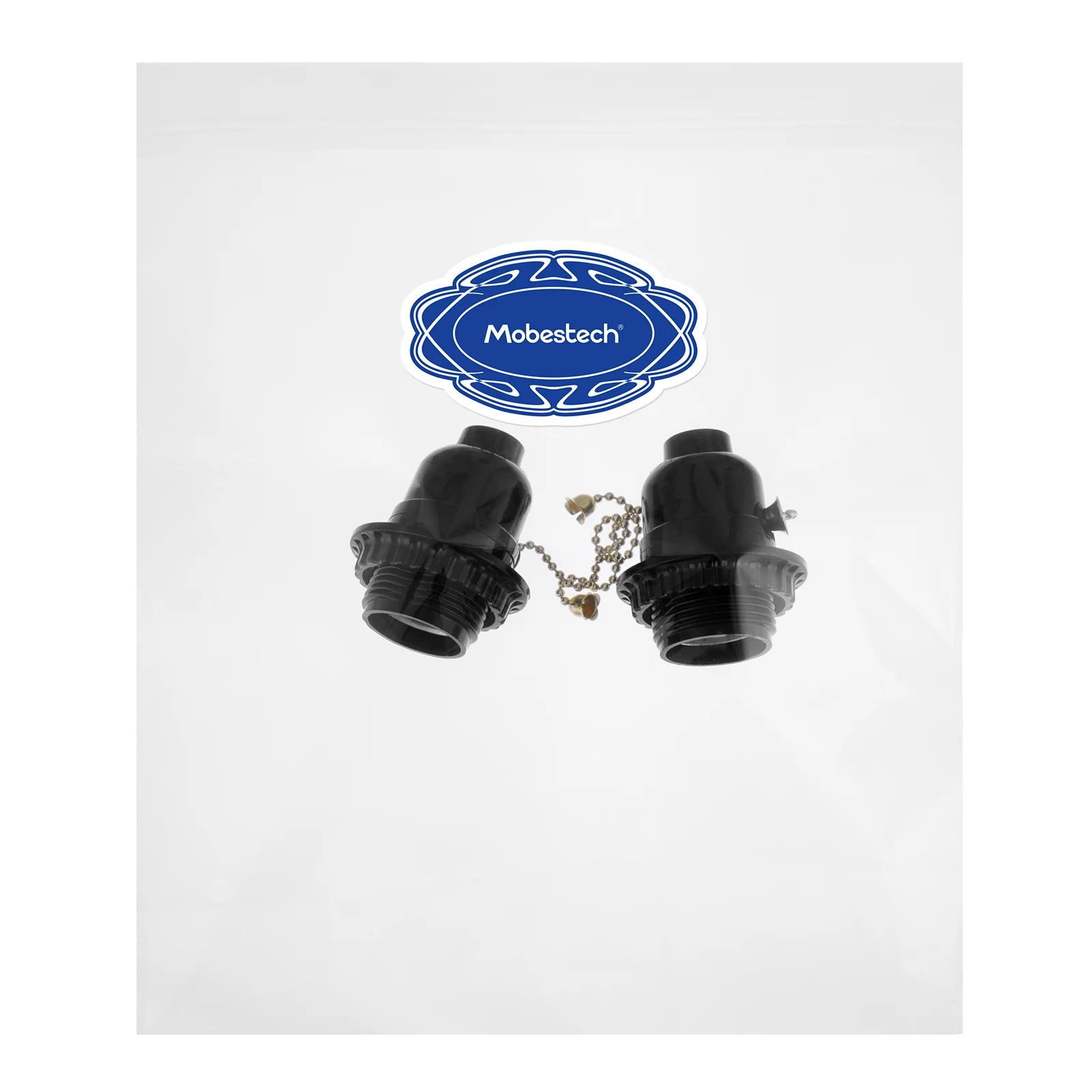 Mobestech 2 шт. пластиковые цоколи для ламп адаптер E27 держатель лампы подвесной винт