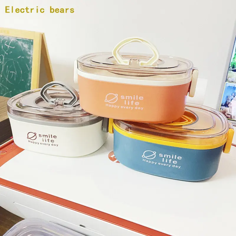 

Stainless Steel LunchBox Bento Box For Kids Office Worker Compartments Microwae Heating Lunch Container Food Storage Box Gift
