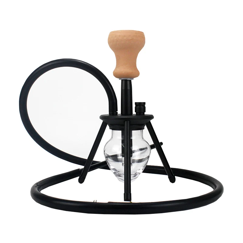 

Mini Shisha Hookah with Three-legged Nargile Sheesha Chicha Water Pipe Cachimbas Shisha Hookah Accessories