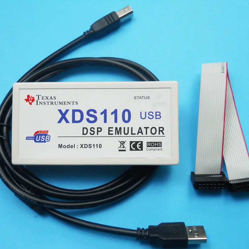Фото Эмулятор XDS110 TI DSP Jtag, программатор-загрузчик, замена XDS100V2/V3 №1
