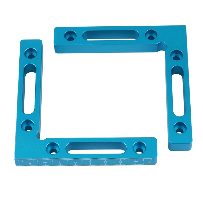 

2Pcs Aluminium Alloy 90 Degree Positioning Right Angle Clamps Woodworking Carpenter Tool Corner Clamping