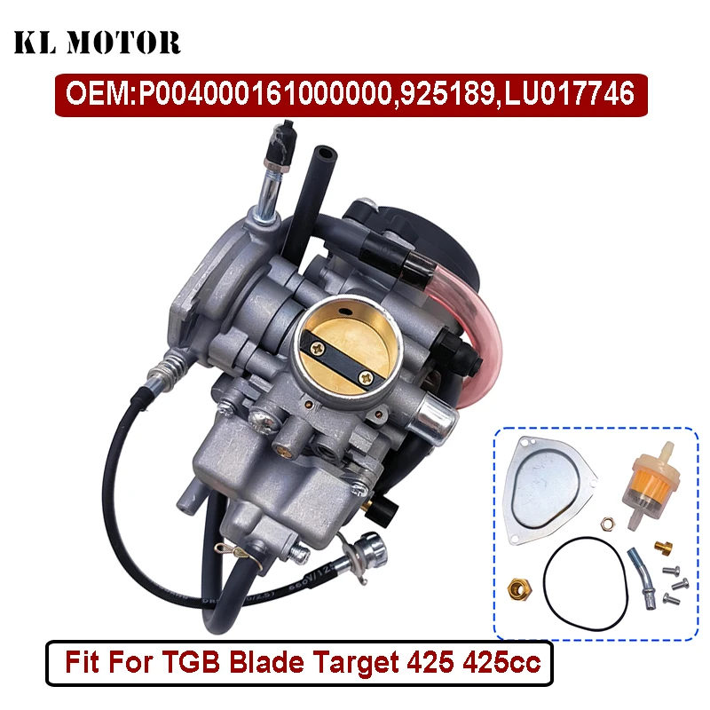Фото Карбюратор для TGB Blade Target 425 425cc 4x4 ATV Quad Carb 925189 №1