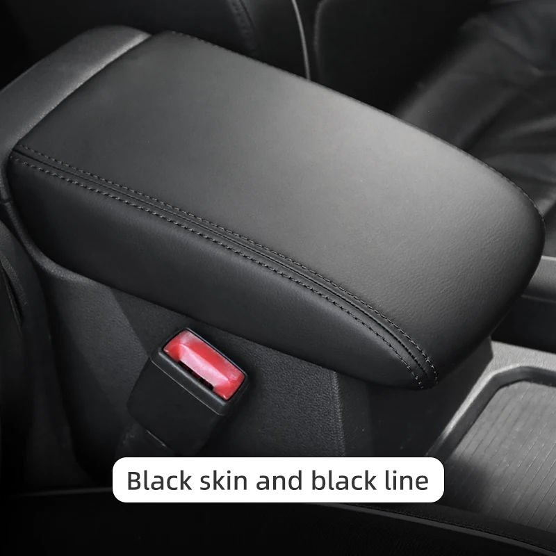 

Аксессуары для Volkswagen VW Tiguan 2023, 2017 2018 2019 2020 2021 2022 MK2, кожаный защитный чехол для центрального подлокотника