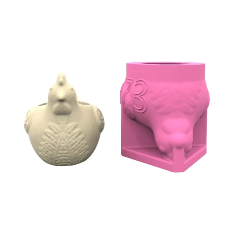 Форма для горшка в виде курицы HTTHNCF