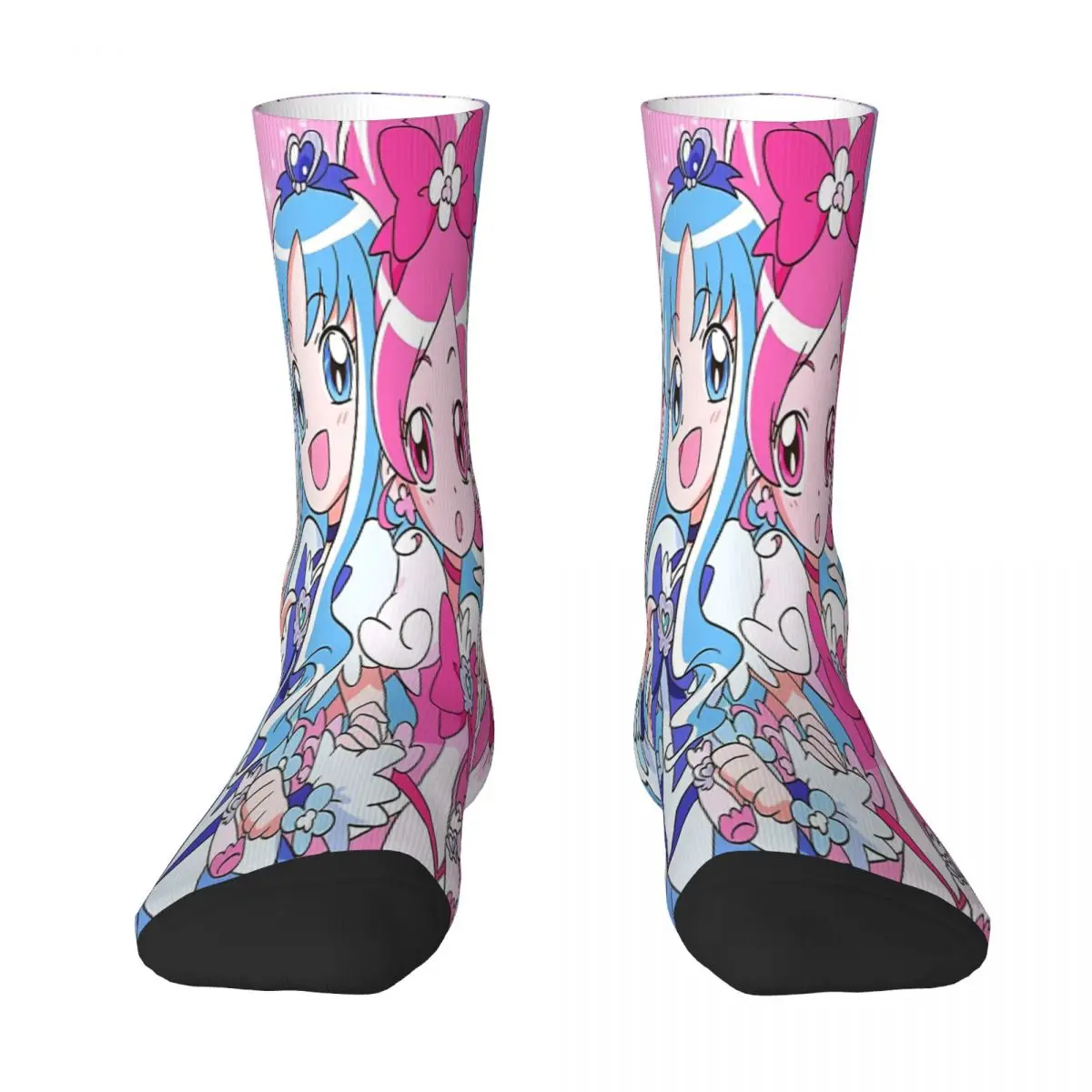 

Heartcatch And Fairies Pretty Cure Precure Princess Anime Sock Socks Men Women Polyester Stockings Customizable Design