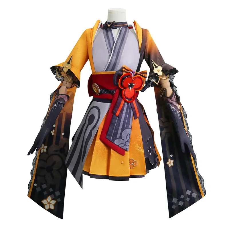 Chiori косплей игра Genshin impact костюм парик Фонтейн Платье Аниме ролевые игры