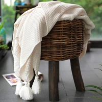 nordic style knitted plaid blanket 180200 solid sofa throw blanket office365 home leisure bed plaid cadeira gamer manta shawl