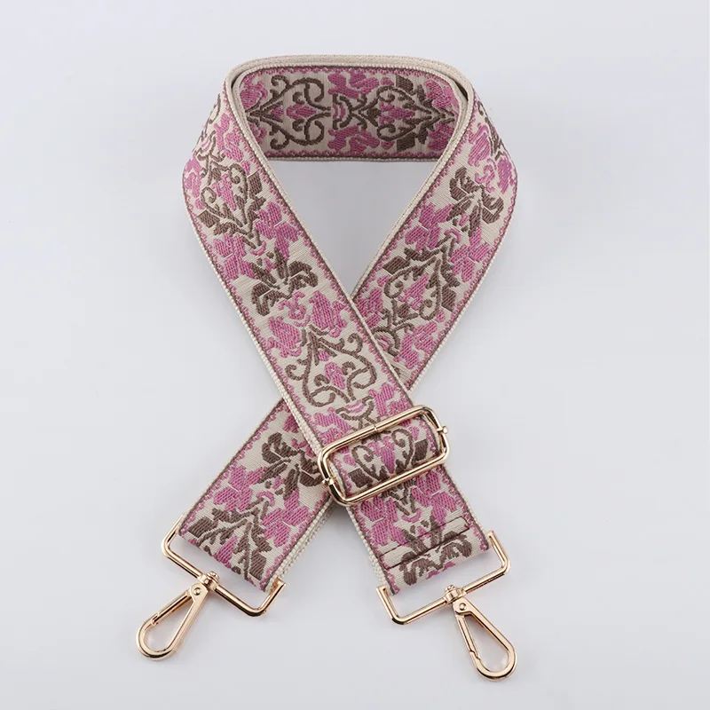 Ремешок для сумок регулируемый хлопковый браслет через плечо Широкий Аксессуар