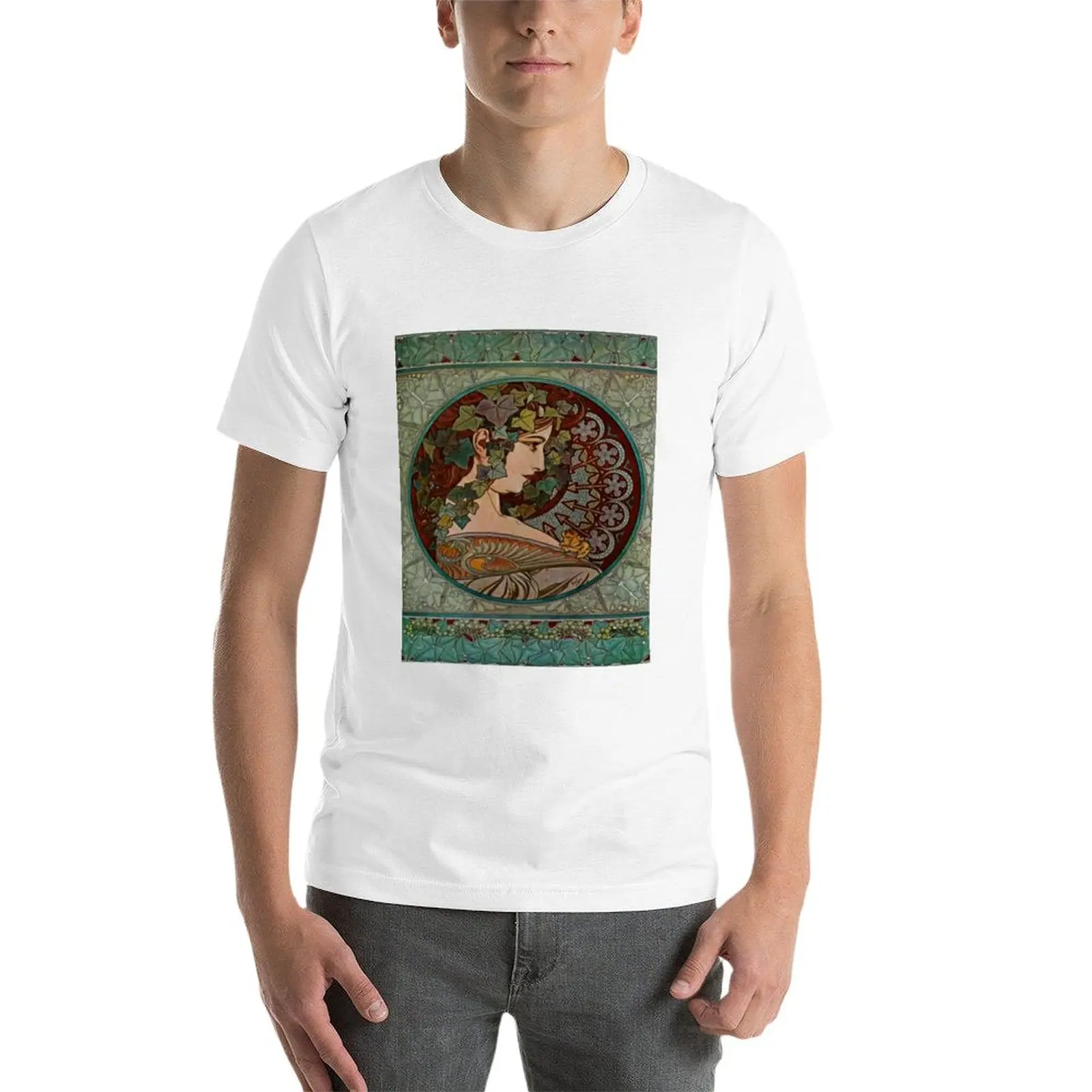 Мужская футболка Alphonse Fly-lvy большого размера 1860 - 1939