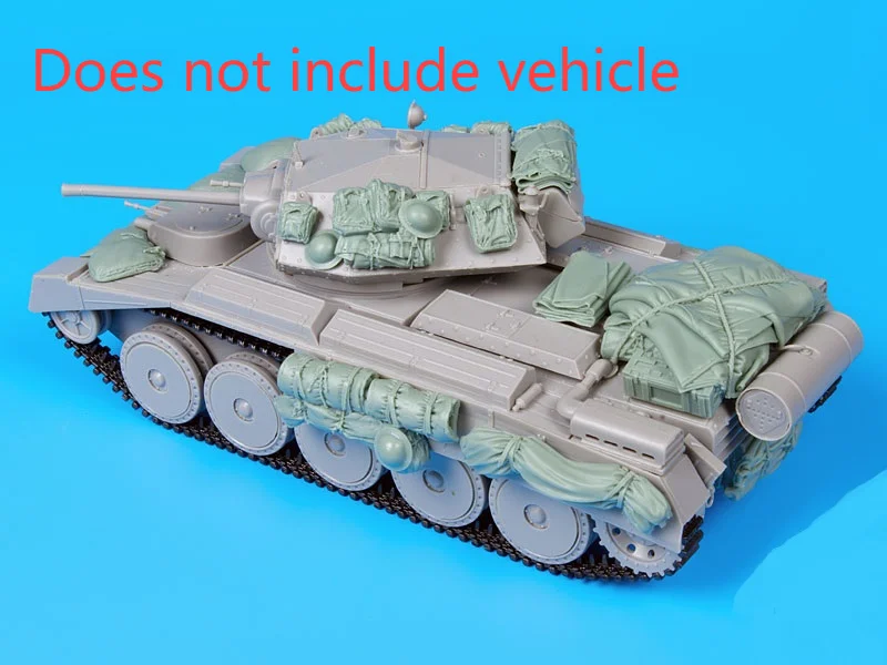 

1:35 Scale Resin Die-cast Armored Vehicle Tank Chariot Parts Modification Does Not Include The Unpainted Tank Model